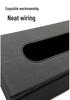 Leather Car Sun Visor Tissue and Mask Holder - Interior Clip-on Storage Box