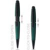 Cross Edge Matte Green Lacquer Gel Rollerball Pen