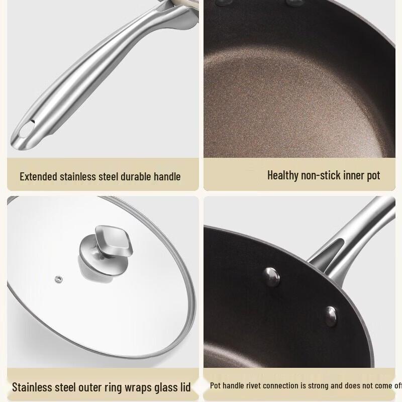 Wu Tuo Titanium Ceramic Non-stick Frying Pan