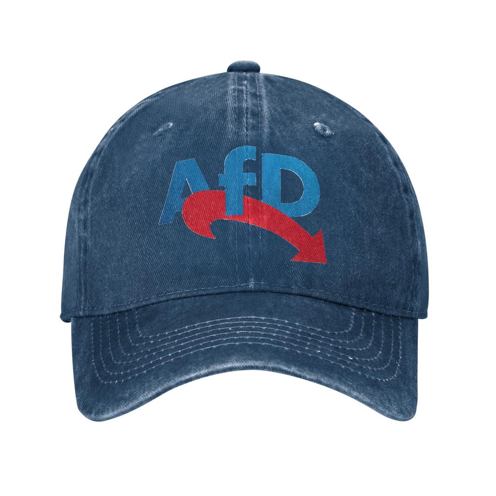 Washed Baseball Cap German AFD Alternative for German Summer Trucker Hat For Female Male Cool Hunting Camping Sun Snapback Cap