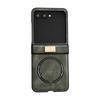 Für Motorola Razr 60 Ultra Hülle Luxus PU-Leder Magnetisch Kabelloses Laden Schutz Rückseite Abdeckung Für Moto Razr 60 50 Ultra Schale