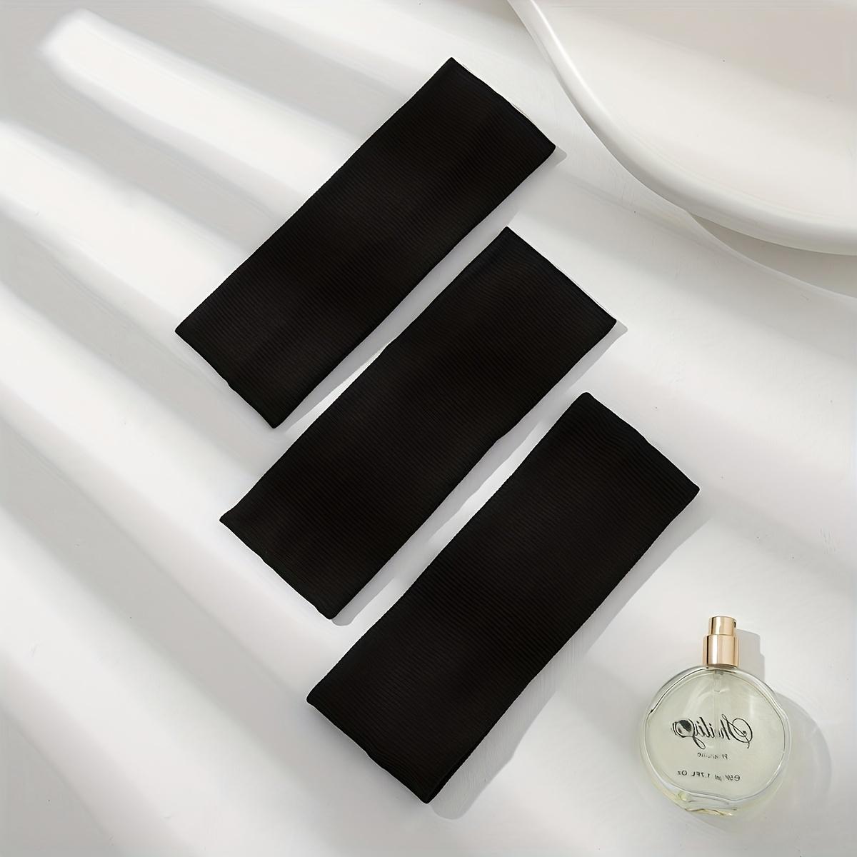 

Set of 3 Stretchy Neutral Headbands Soft Absorbent Ideal for Sports and Daily Wear
