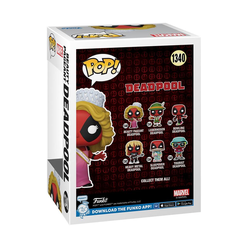 Figura de concurs de frumusețe Marvel Deadpool Funko Marvel Deadpool Funko POP!