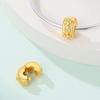 Golden Bow Safety Clasp Charm Beads DIY Jewelry Accessories Bracelet Making Supplies