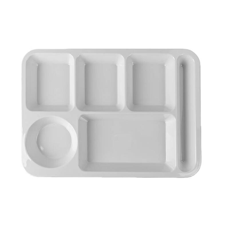 

Chef Miss Melamine 6-Compartment Canteen Tray