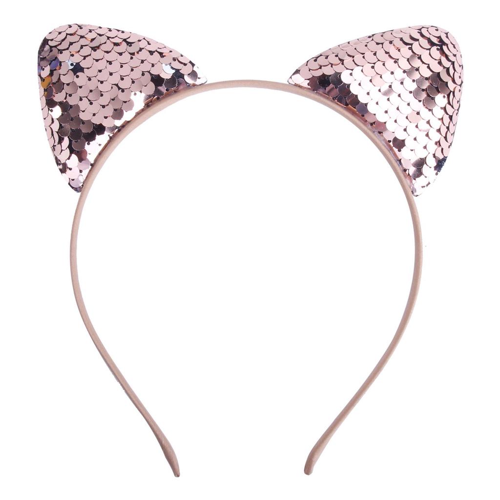 Sequin Cat Ears Headband for Kids - Cute DIY Fabric Hair Accessory