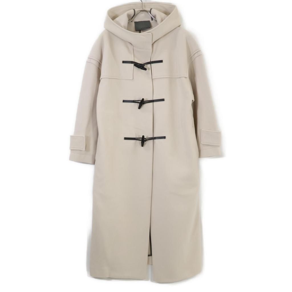 Uncrave COUVBW0502 Proof Melton Duffle Coat 0 whiteUsed