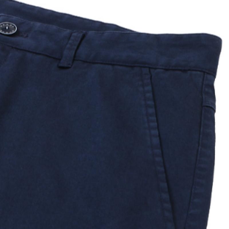 ONOFF Men S Stretch Cotton ShortS Of5702ga Navy