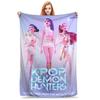 kpop Demon Hunters Huntrix Blankets Quality Soft Warm  Throw Blanket Winter Kids Couch Bed Fluffy Bedspread