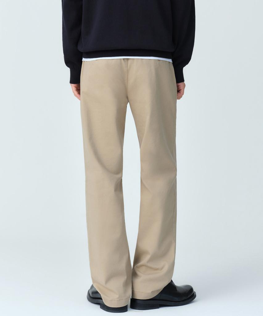 MUSINSA STANDARD Comfort Straight Chino Pants [Beige]