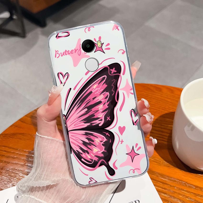 Hülle Für Redmi 4 3 6 Pro 4A 4X 5A 5 Plus K90 Niedliches Haifischkatzenmuster Handyhüllen Weiche Ultra Dünne TPU Silikon Anti-Rutsch-Schale Für Redmi Klare Rückabdeckung