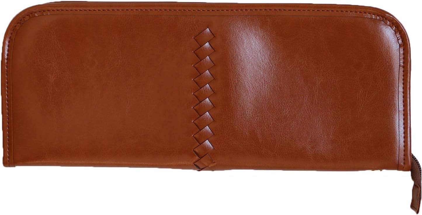 

YOUTA Складной чехол для зонта из кожи и водонепроницаемой ткани, цвет верблюжий, прикрепляемый, ткань, Япония,