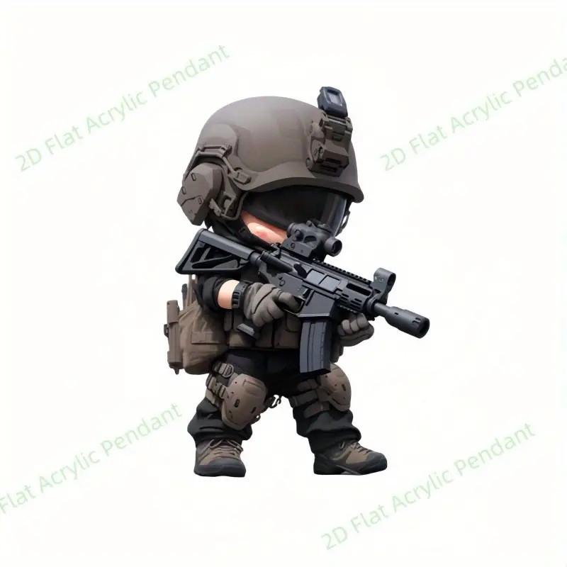 

Acrylic Cheerful Special Forces Car Decoration For Adding Personality To Vehicle Interior 20