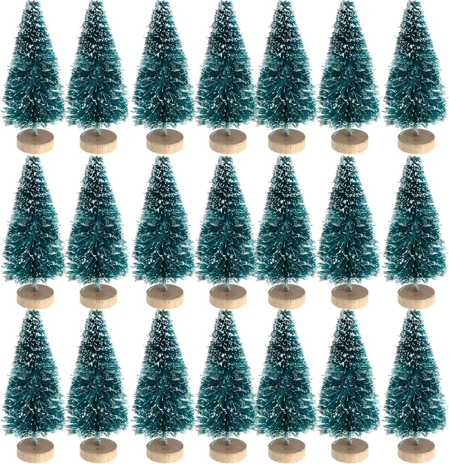 

5/500 шт. Мини Рождественская елка Маленькая искусственная рождественская елка Украшение Кедр Сосна Сизаль Настольная Веселого Рождества Украшение для вечеринки 500PCS