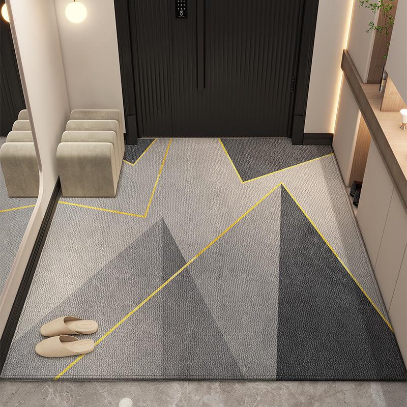 Home Door Floor Mat Household Can Be Cut High Entry Door Entrance Porch Floor Mat Non-Slip, Dirt-Resistant And Easy To Take Care Of Carpet Door Mat