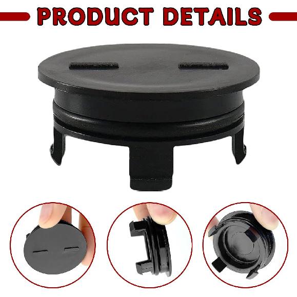 2PCS Cylinder Head Cam Plug with Seal Kit Compatible with Honda Civic Fit | Engine Valve Cover Gasket Repair Replaces 12513-P72-003 12513P72003,Fits
