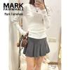 Mark Fairwhale Women's Slim Fit Crew Neck Long Sleeve T-Shirt