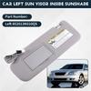 Auto Innen Sonnenschutz 1 Satz Grauer Stoff 852013K010QS 852025K000QS Für Hyundai SONATA 2006-2010