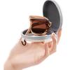 Fashion Women Foldable Sunglasses Case Protective Case Foldable Sunglasses Case Box Foldable Reading Eyeglasses Box