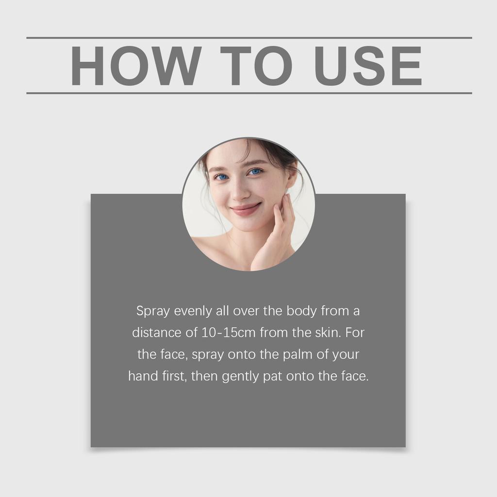 Butter Moisturizing Protective Spray Outdoor commuting facial and body skin protection