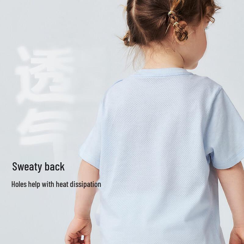 minibala Kids' Breathable Marine-Themed Short Sleeve T-Shirt