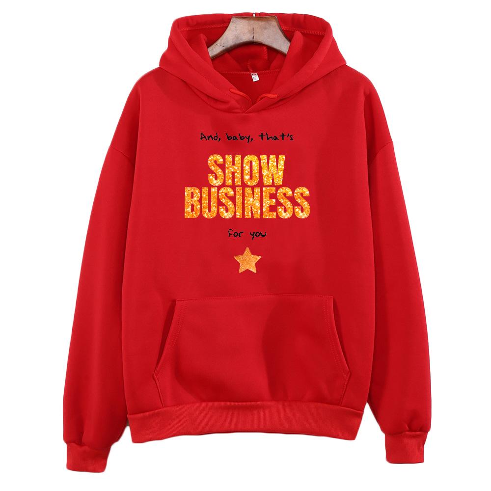 Taylor Inspired Life of A Showgirl Show Business Hoodies UNISEX Clothes Cotton Perfect Women Hoody Casual Long Sleeve Pullovers