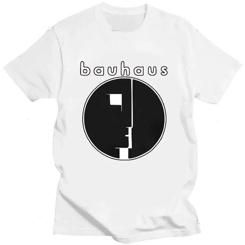T-shirt Homme Bauhaus Post Punk Goth Rock Col Rond Imprimé Graphique T-shirt Mode Décontracté Manches Courtes T-shirt Femme