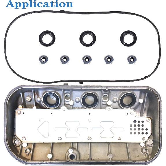 VS50607R for Honda Pilot 3.5 Valve Cover Gasket Odyssey Ridgeline Accord Saturn Vue Acura MDX RLTL 3.5 Valve Cover Gasket 3.0 3.2 3.7L 2003 2004 2005