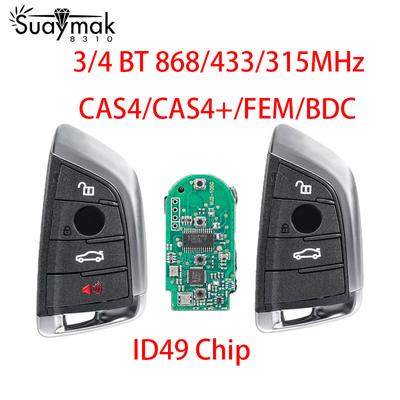 [SUAYMAK] Akıllı 3/4 Düğme 315 /433 /868MHZ /PCF7953P ID49 CHIP /BMW F FEM CAS4/CAS4+/FEM/BDC 5 7 Serisi X5 X6 için Uzaktan Anahtar Anahtarsız Giriş fob