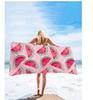 Quick Dry Microfiber Beach Towel Sand Free, Watermelon Print Large Bath Towels, Lightweight Absorbent Pool Swim Yoga Gym Mat