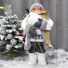 Santa Claus Figurine Christmas Decoration: Standing Old Man Doll