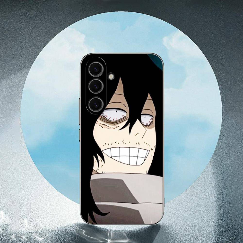 Eraser Head Shota Aizawa My Hero For Samsung Galaxy S23 S24 S25 Ultra S22 Plus S21 Black Soft Case Waterproof Soft Case