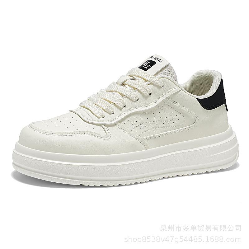 

Четырехсезонные удобные низкие кеды на толстой подошве, легкие амортизирующие спортивные туфли, простые модные универсальные повседневные кеды для скейтборда 39 бежевый