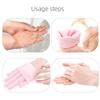 1Pair Multi Colored Essential Oil Moisturizing Socks Gloves For Dry Cracked Feet Nourishing Skin Lubricating Foot Care Massage