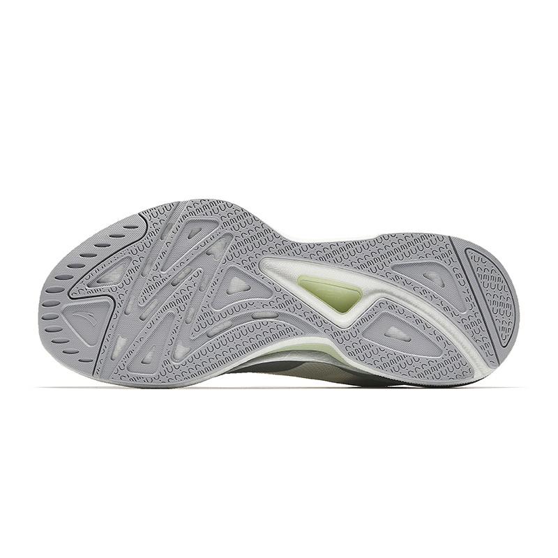 Anta Running Collection Slip Resistant Abrasion Resistant Low top Casual Running Shoes Women's White Silver Gray 922435537-3