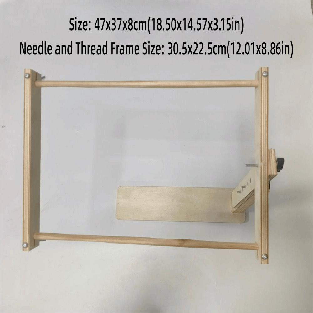 Portable Embroidery Stand Adjustable Angle Cross Stitch Stand Scroll Frame Holder Tapestry Work