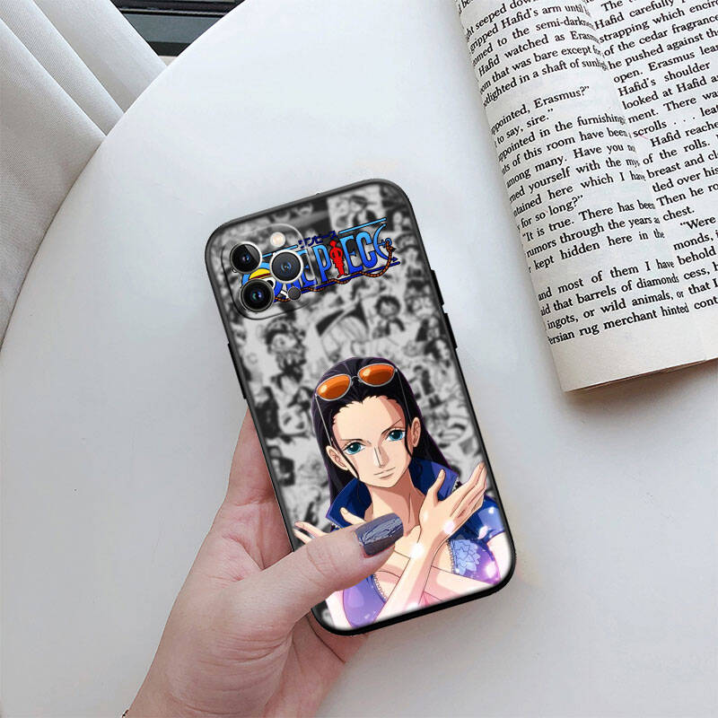 MH121 One Piece Nico Robin Phone Shell Case for Redmi Note 12 12S 12C 13 13C 13R 14 14S 14R 14C Pro Max Plus A3 A3X A4 A5 11A 13X