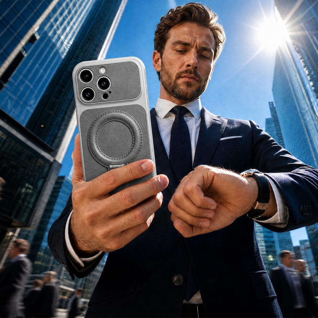Luxgrip Mag Cover For iPhone 16 Pro 6.3" Grey
