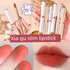Retro Small Tube Velvet Lipstick, Long-Lasting and Moisturizing, Suitable for Students, Natural Look, Niche Instagram-Style Daily Lip Gloss