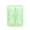 Summer Bear Ice Cube Cube Molds Food-grade Silicone Products Cartoon Ice Hockey Boxes Household Refrigerator Ice Cube Molds