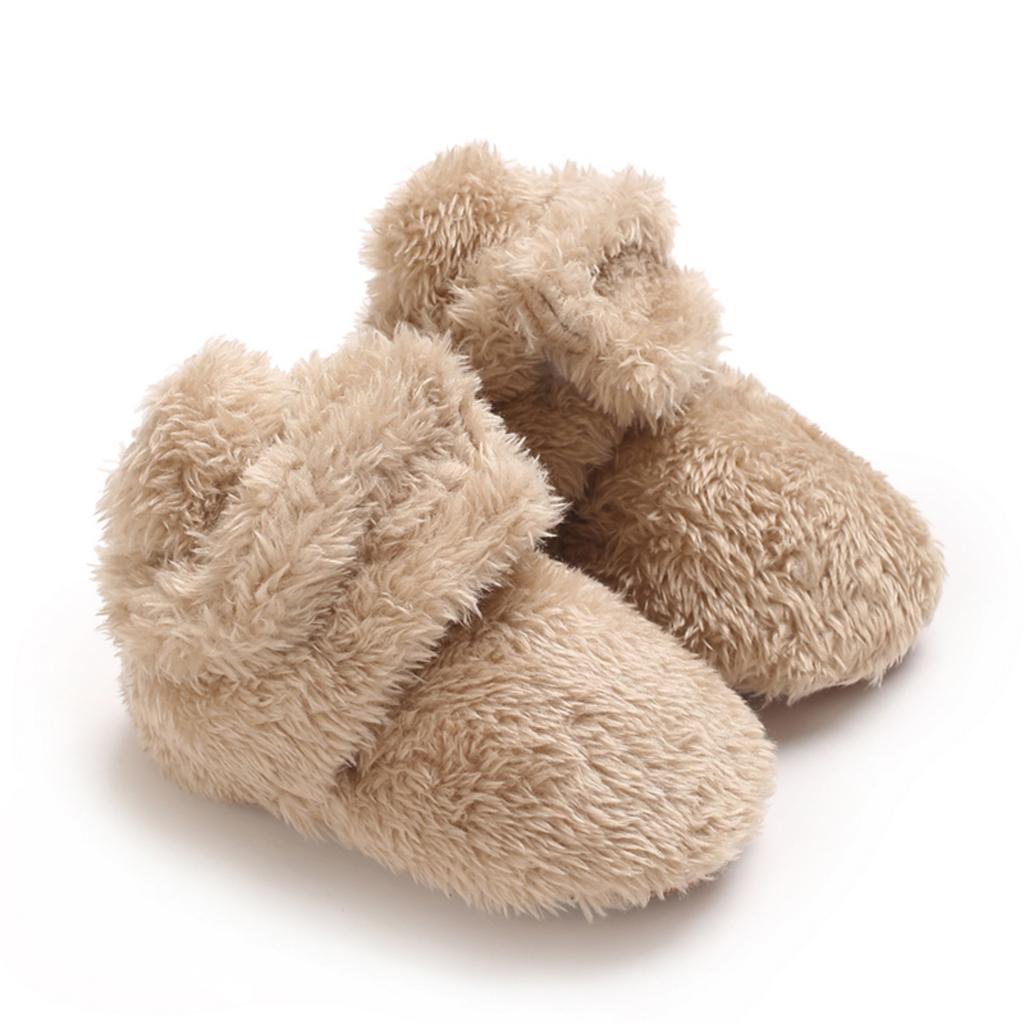 Baby Booties Color Casual Non- Thick and Warm for Infant and Toddler