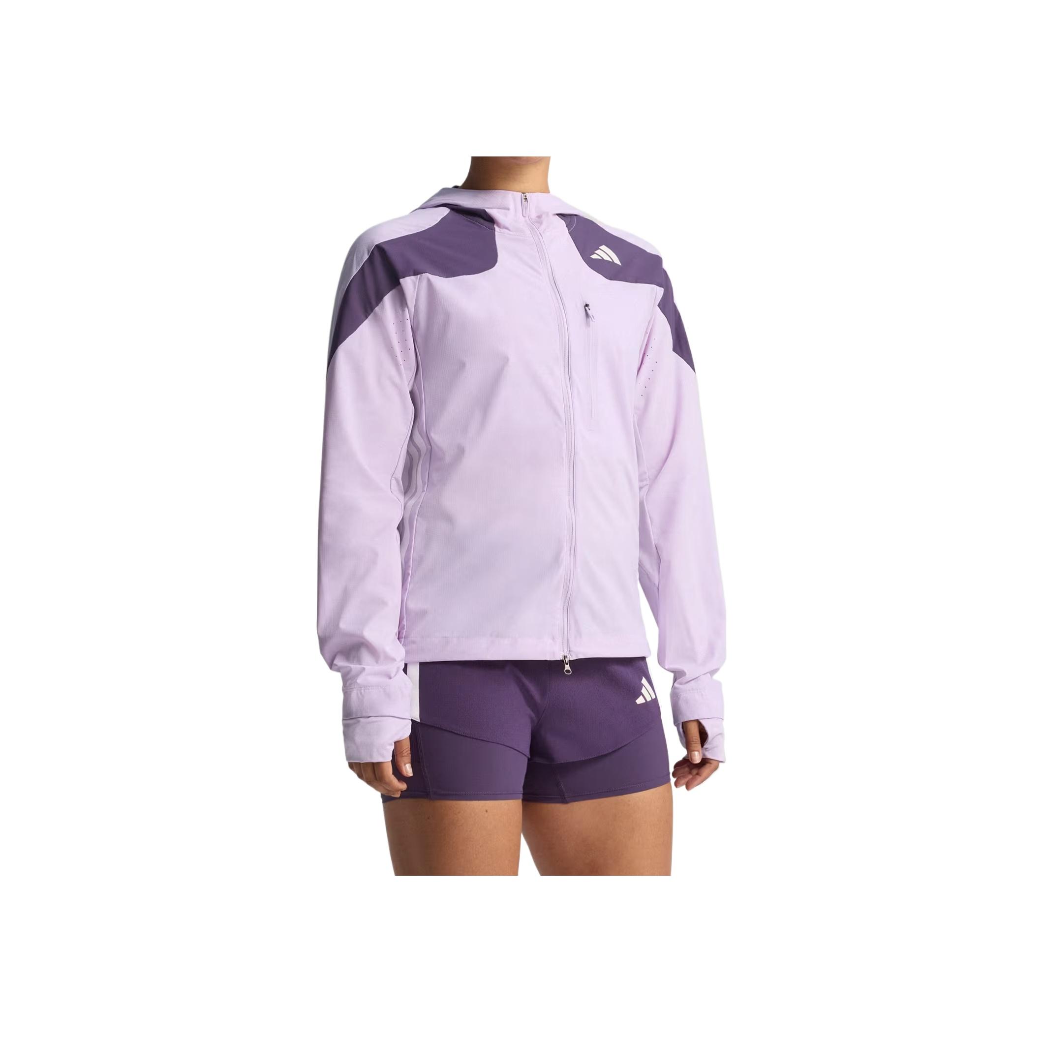 

Adidas Adizero Comfortable Skin-Friendly Windproof Running Jacket Women Jackets JV7180 M