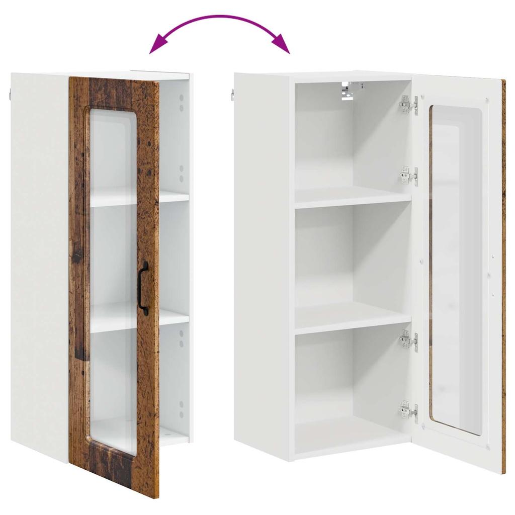 Dishwasher Front Kalmar Reclaimed Wood 40 x 31 x 100 cm