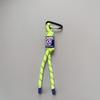Creative Iridescent Braid Rope Keychain For Backpack Pendant Accessorie Hanging Cord Jewelry