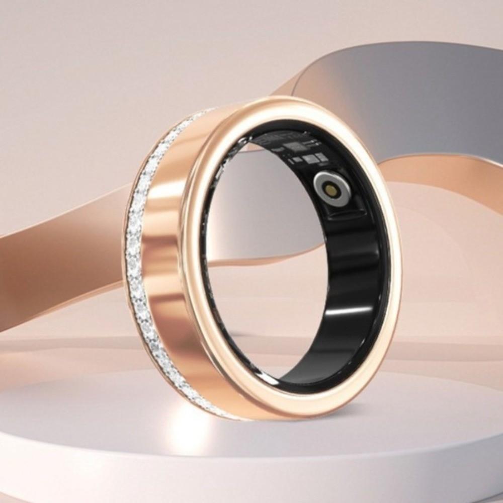 IP68 Waterproof Pedometer Fitness Ring -studded Health Tracker Ring Smart Ring Fitness