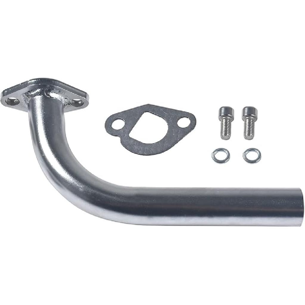 Miaowa Mini Bike Exhaust Pipe For Coleman CT200U BT200X Mini Bike,For GX160 GX200 Go Cart,For Predator 212Cc 224Cc 196Cc Go Kart Parts