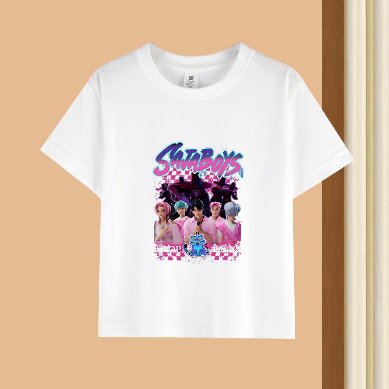 2-13Y Kid T Shirt Cat Printed Kids Clothes Tshirt Tops Tee Boys Girls Baby Tee