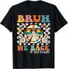 Bruh We Back 3rd Grade Retro Back To School Boys Girls Gift Unisex T-Shirt
