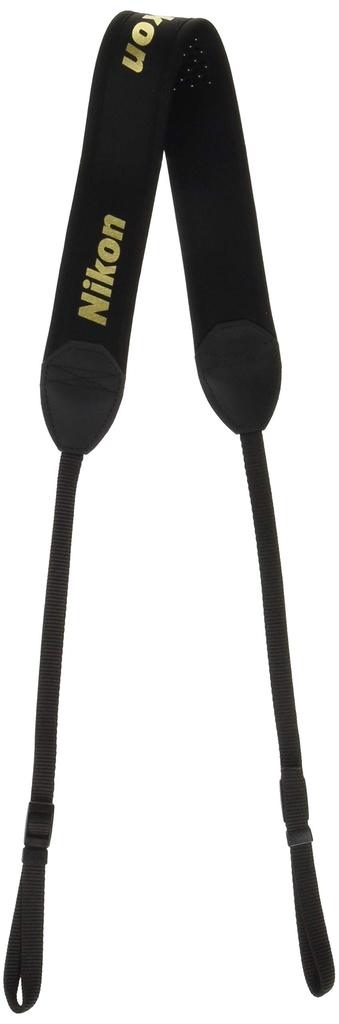 Nikon Nackengurt für Spiegelreflexkameras, Einfach, Schwarz, AN-SNP001