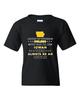 Always Be Yourself Unless You Can Be An Iowan Map DT Youth Kids T-Shirt Tee Unisex T-Shirt
